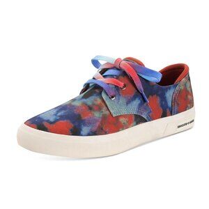 Sun + Stone Men's Tie Dye Kiva Lace-up Core Sneakers Round Toe Multicolor 11.5